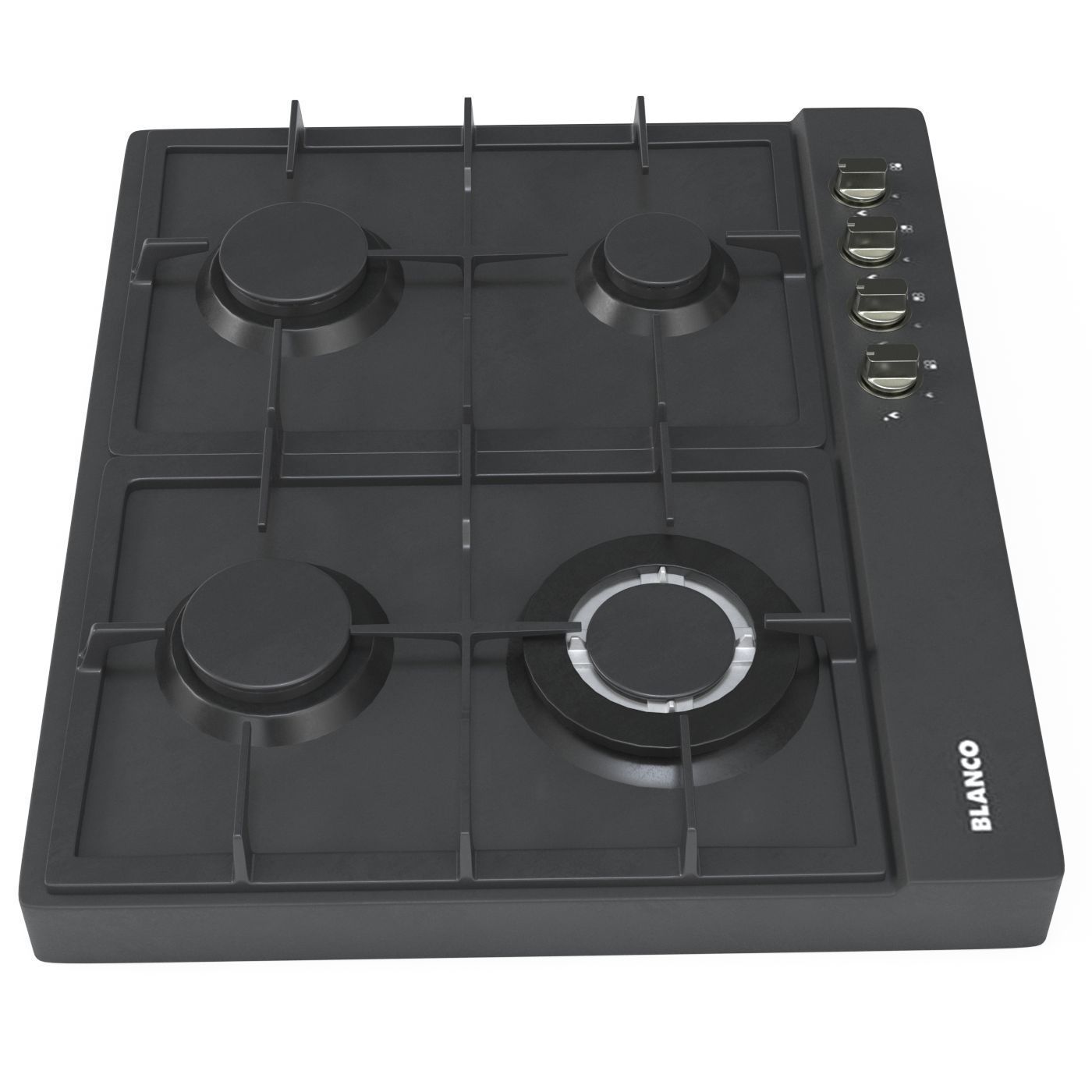 BLANCO 60cm 4 Burner Gas Cooktop - BCG64COM 3D model_36