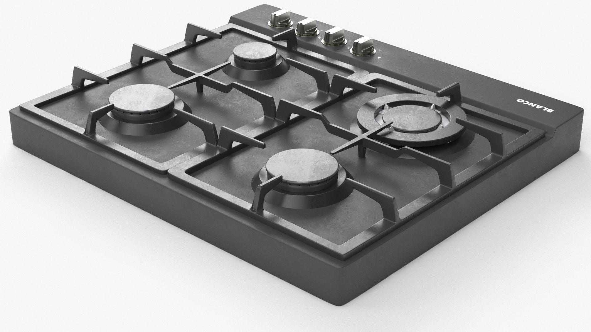 BLANCO 60cm 4 Burner Gas Cooktop - BCG64COM 3D model_23