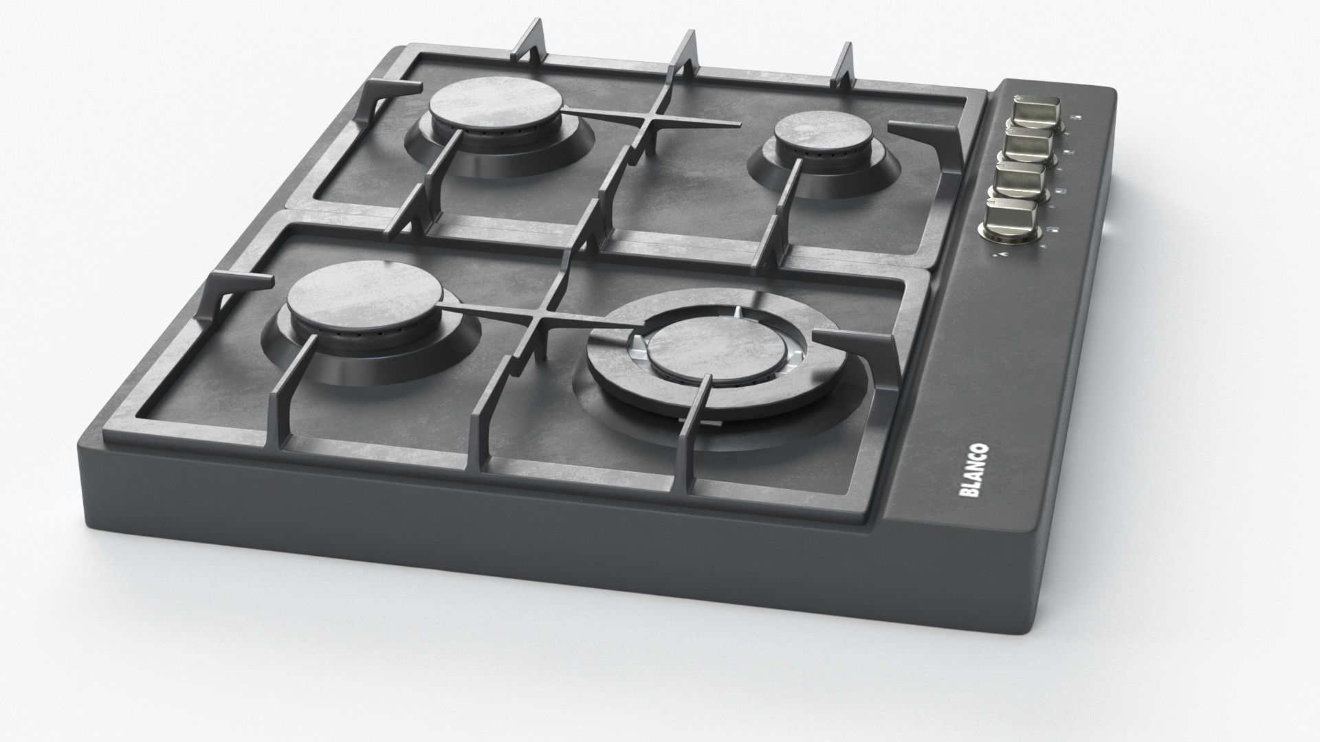 BLANCO 60cm 4 Burner Gas Cooktop - BCG64COM 3D model_20