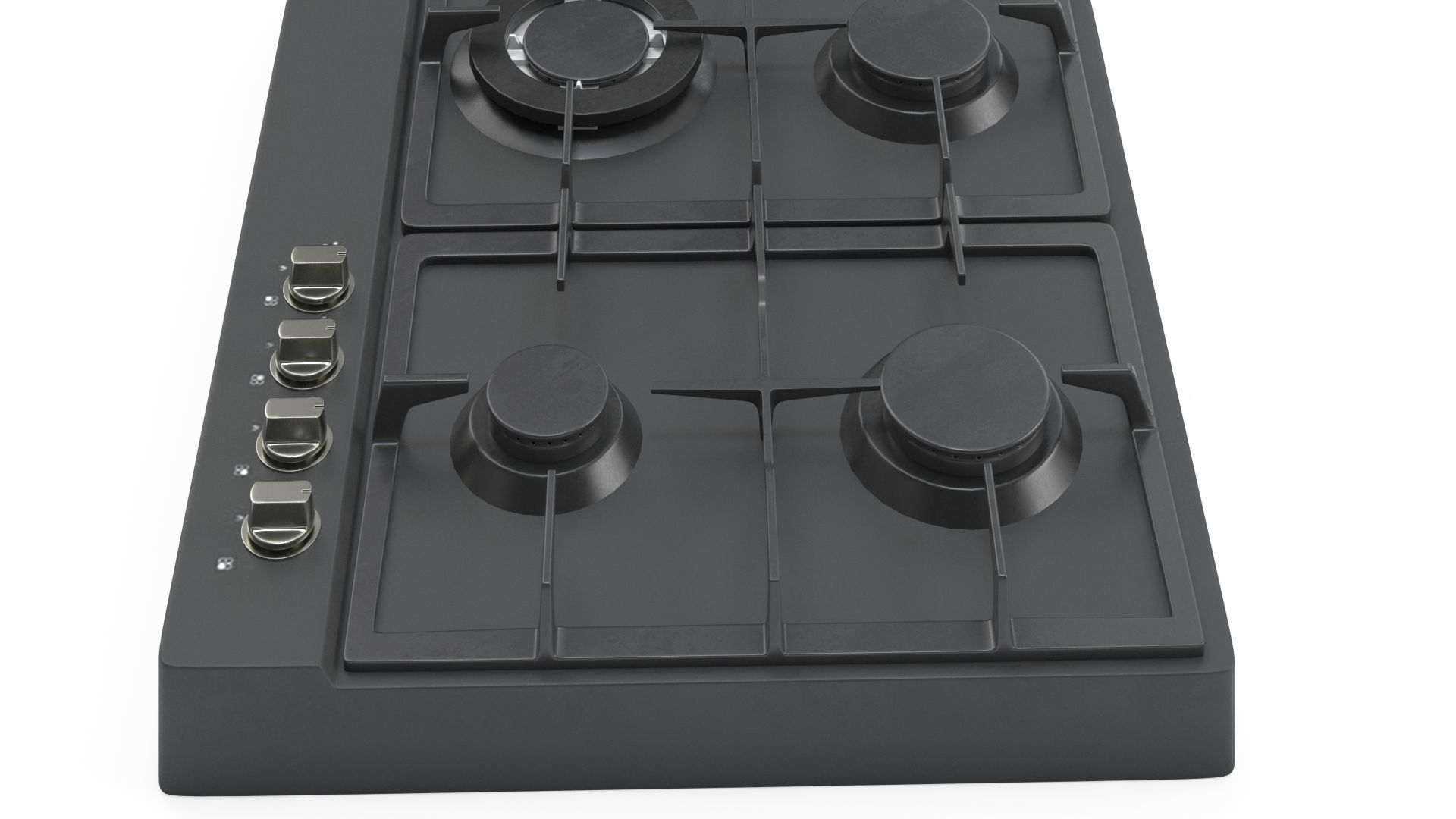 BLANCO 60cm 4 Burner Gas Cooktop - BCG64COM 3D model_16