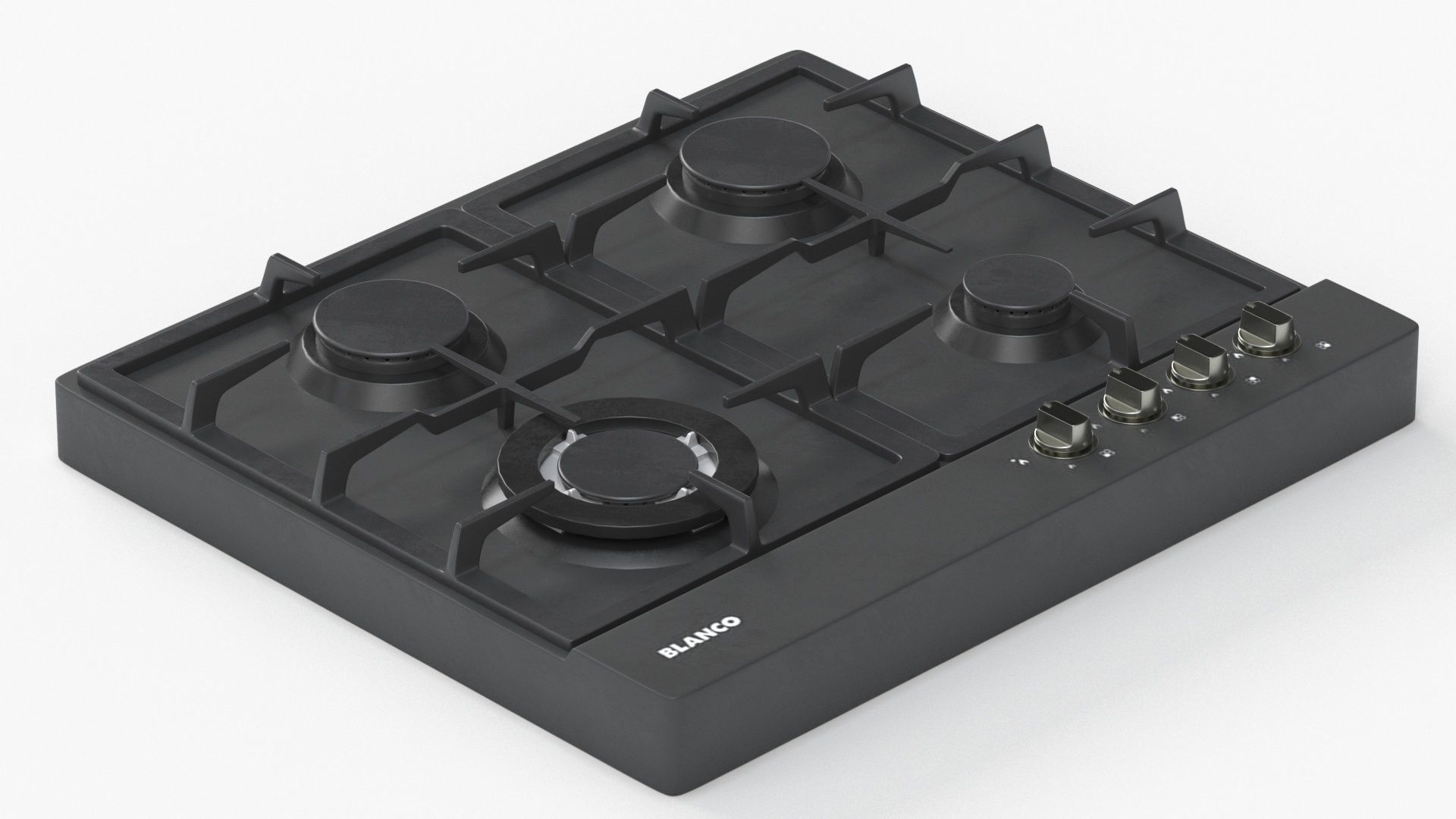 BLANCO 60cm 4 Burner Gas Cooktop - BCG64COM 3D model_14