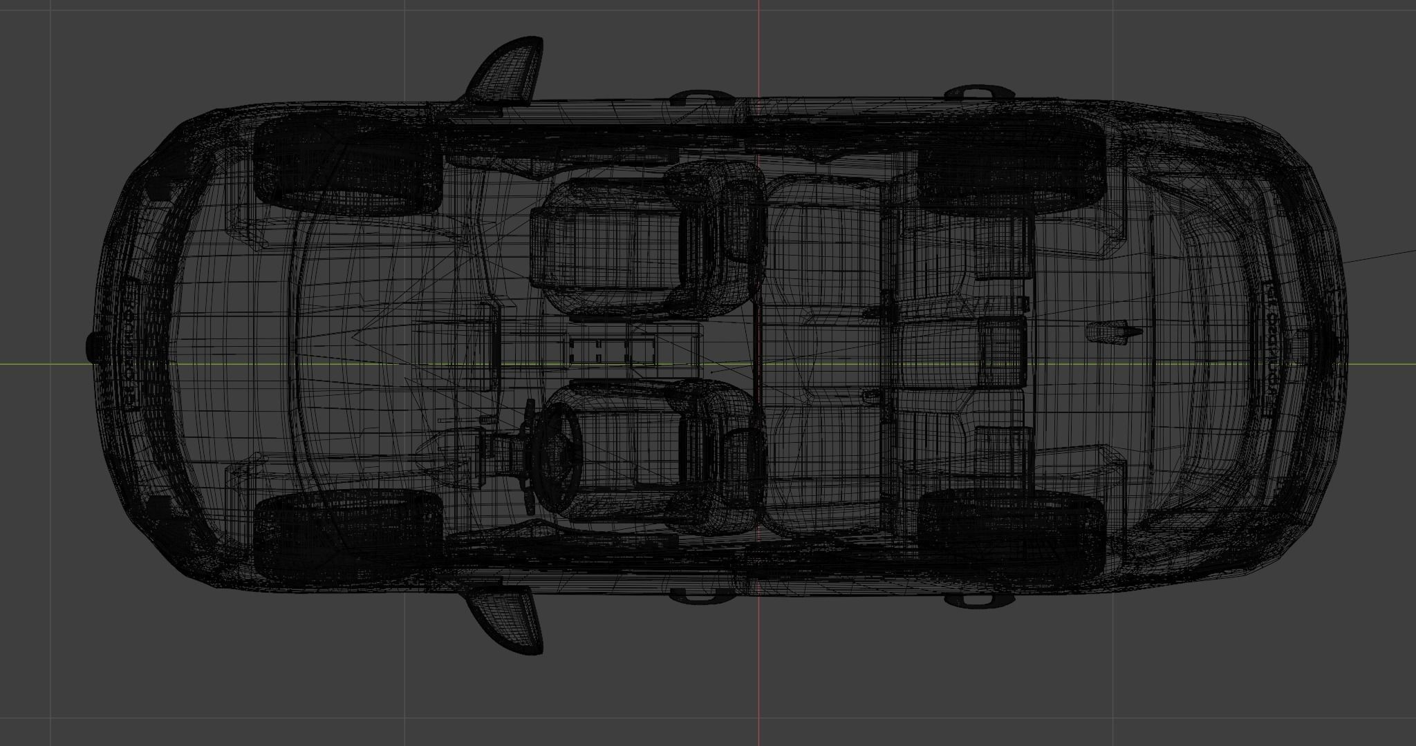 Volkswagen ID4 2022 Low-poly 3D model_26