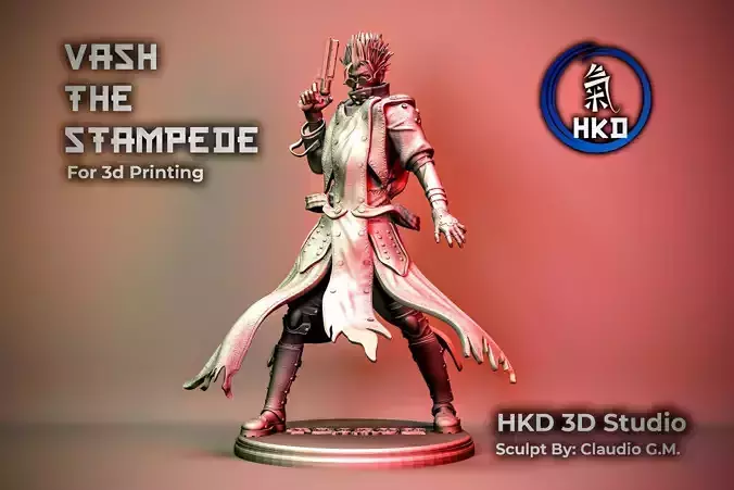 Vash The Stampede - Fan Art 3D print model