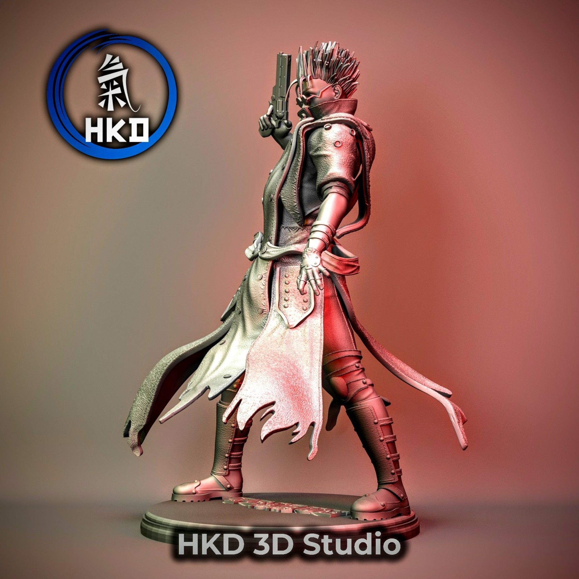 Vash The Stampede - Fan Art 3D print model_4