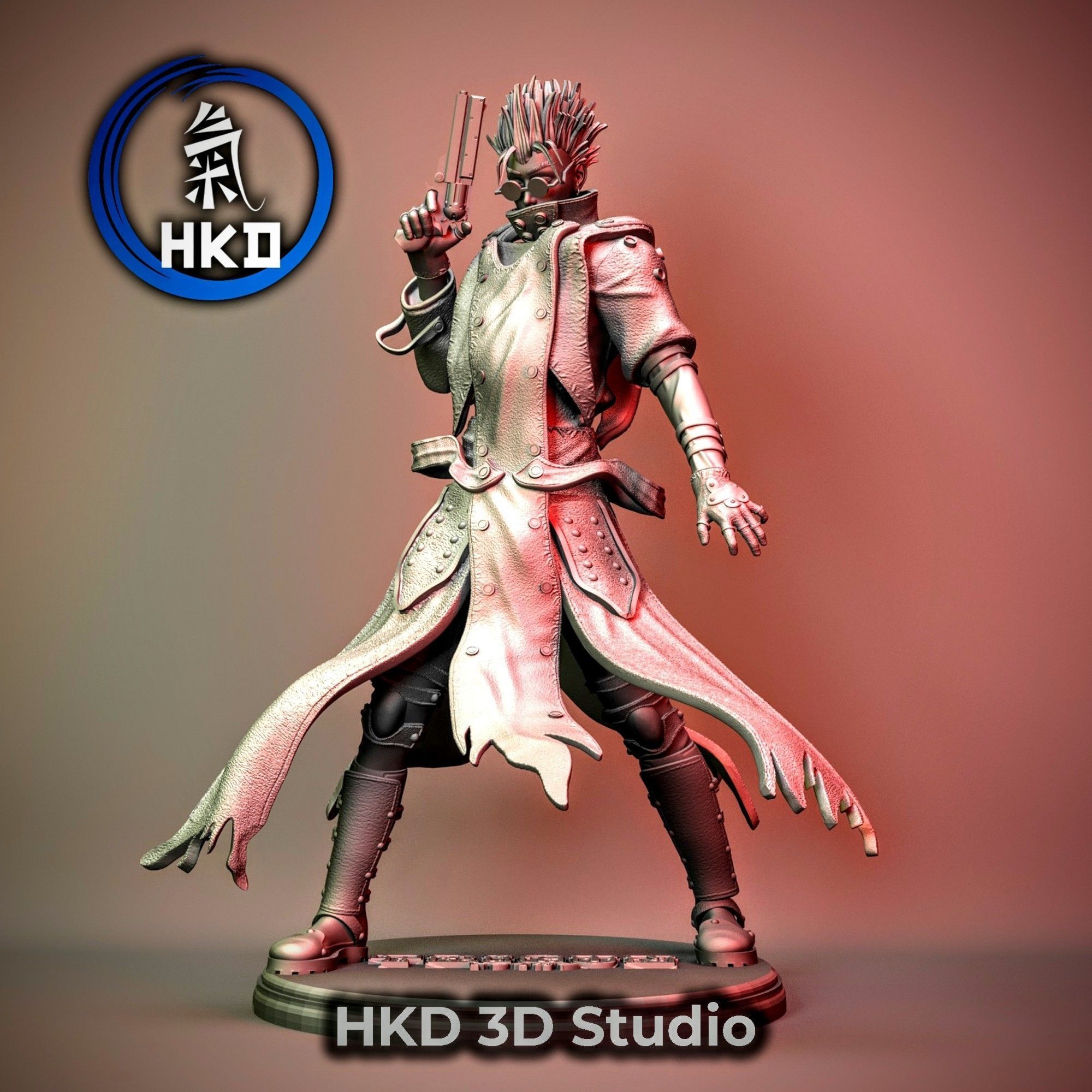 Vash The Stampede - Fan Art 3D print model_1