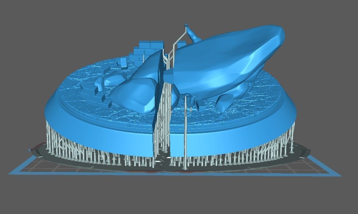 Classic occidental Dragon 3D print model_15