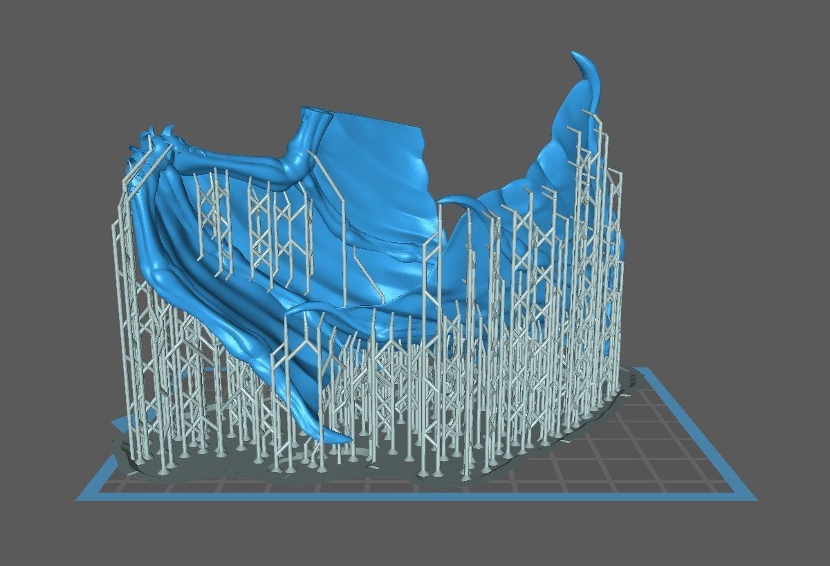 Classic occidental Dragon 3D print model_14