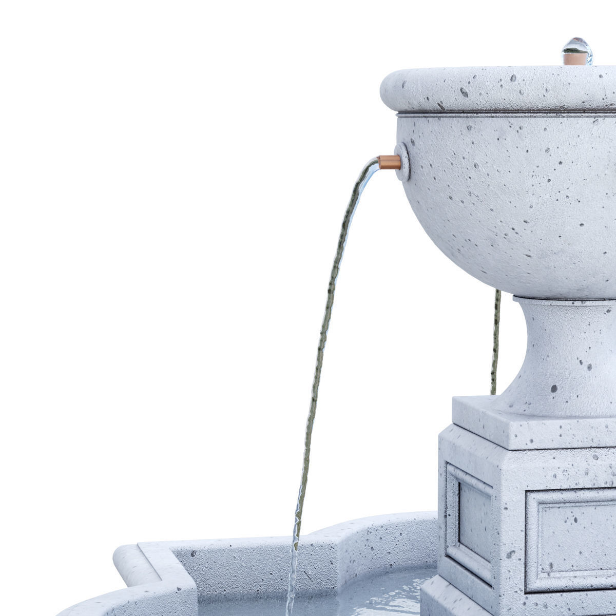 Campania - Navonna Fountain 3D model_4