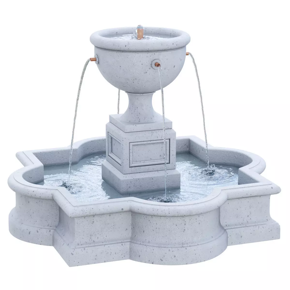 Campania - Navonna Fountain 3D model_0