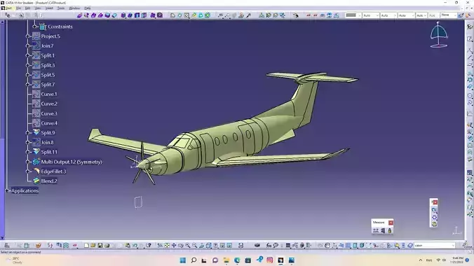 pilatus pc-12 3D model