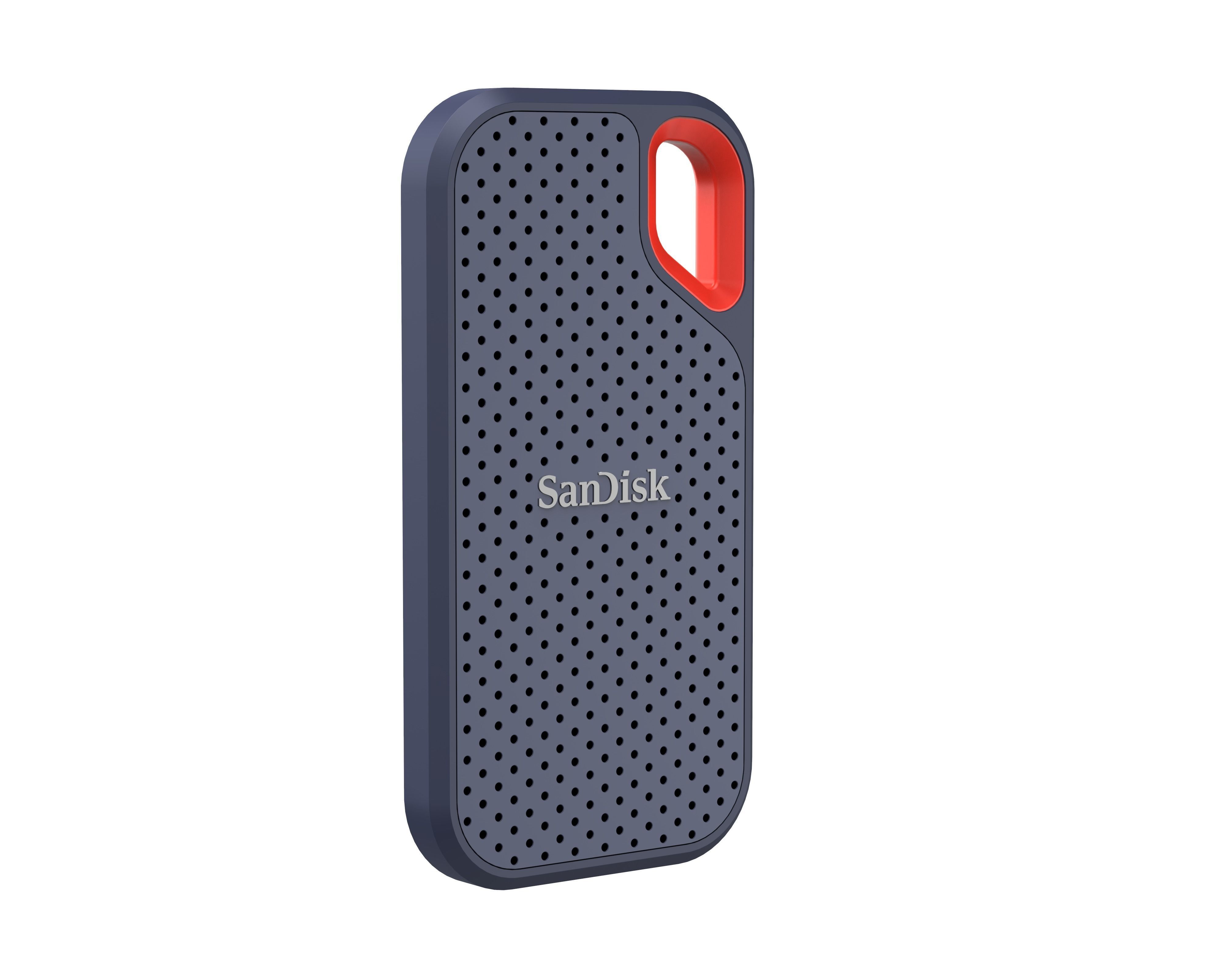 3D SanDisk Extreme Portable SSD 3D model_2