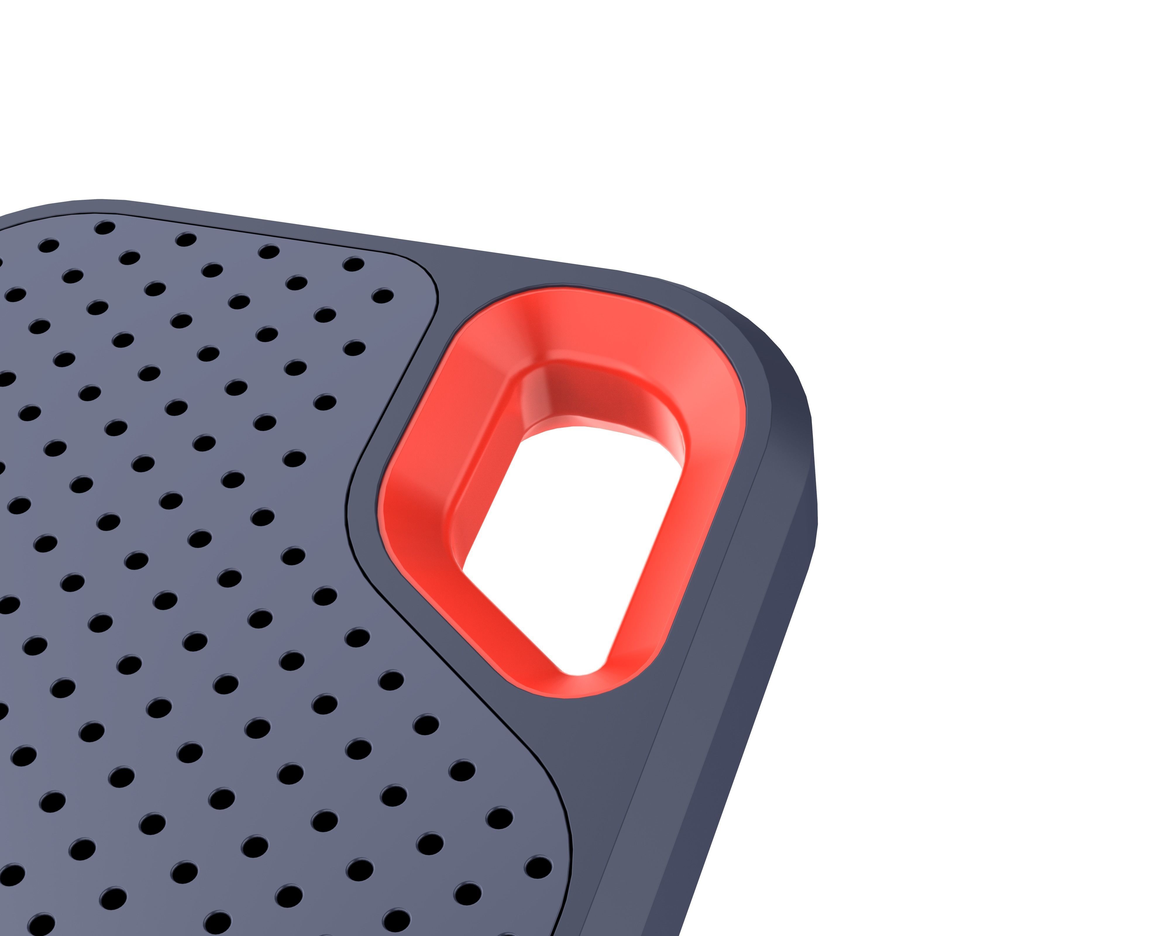 3D SanDisk Extreme Portable SSD 3D model_5