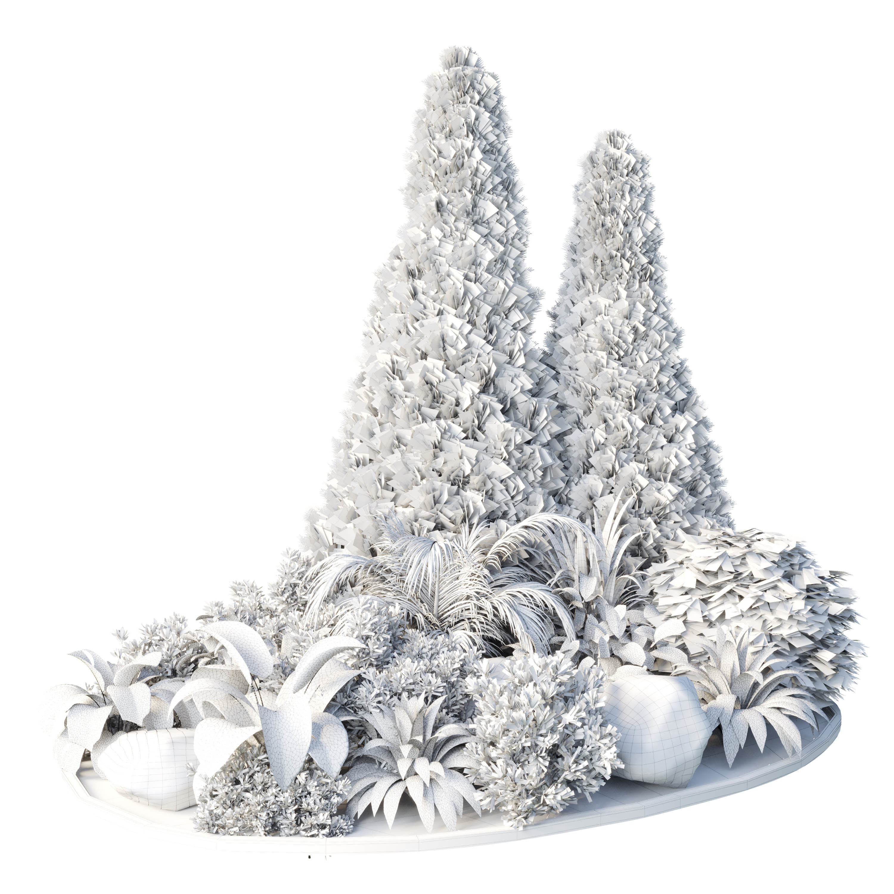 Alpine Hill 06 3D model_4