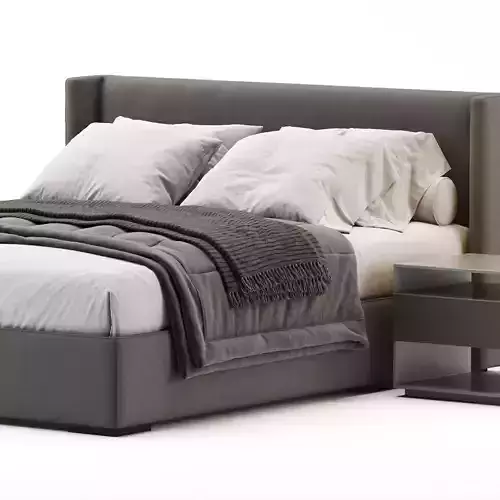 RH Lawson Bed 3D model