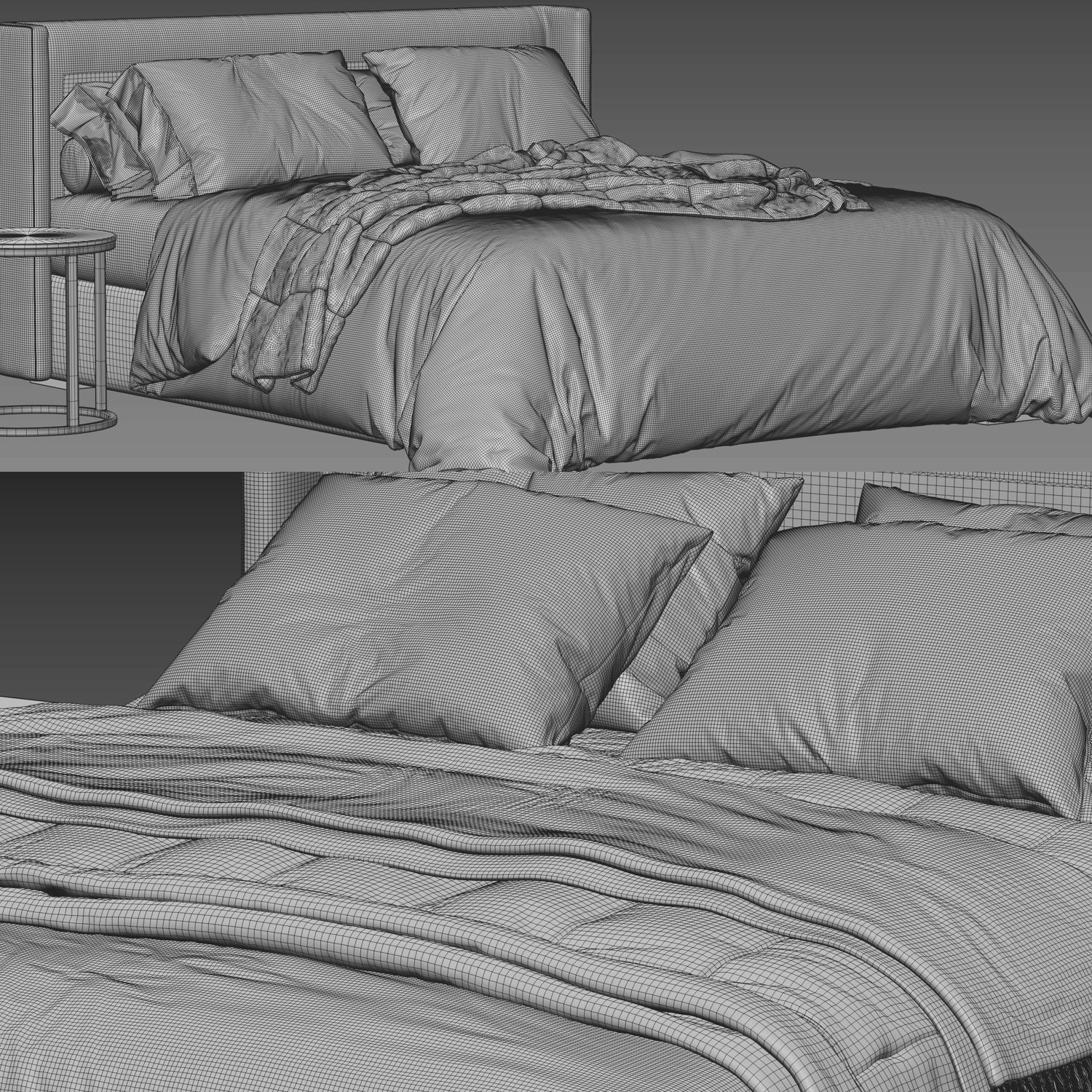 RH Lawson Bed 3D model_2