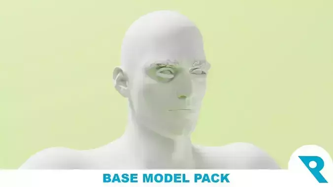 Male Base Mesh Ansley High-Poly 