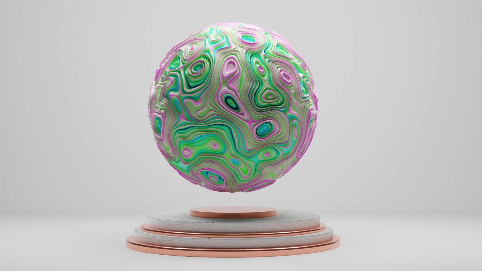 Abstract Displacement 3D model_1