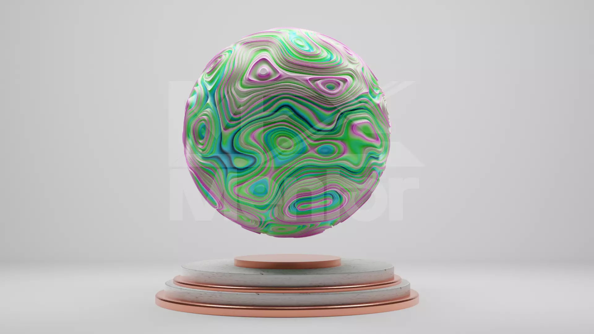 Abstract Displacement 3D model_0