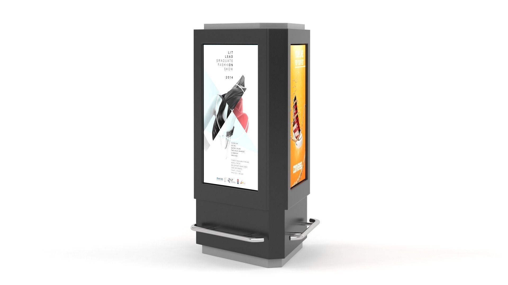 Electronic Kiosk 3D model_5