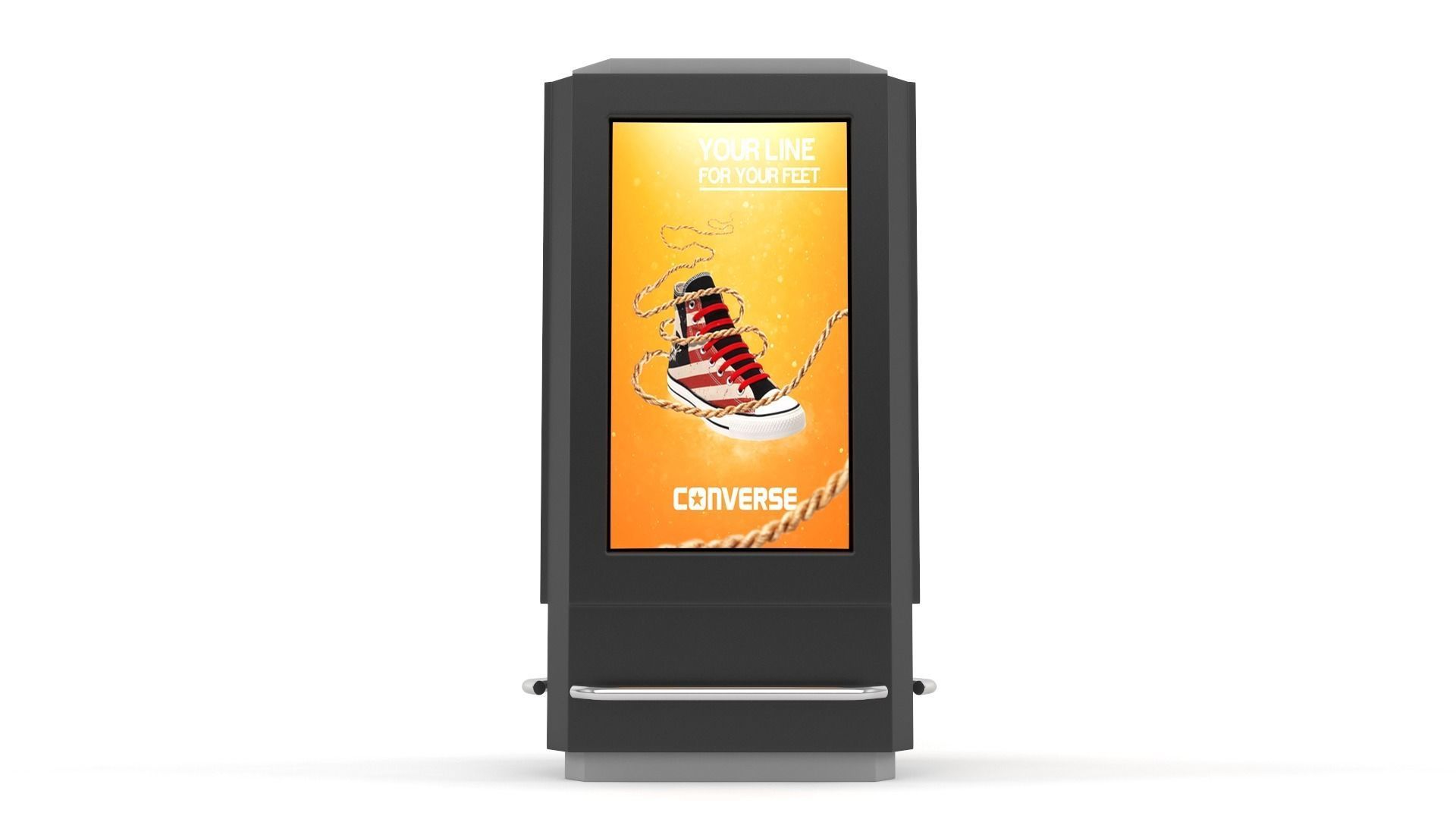 Electronic Kiosk 3D model_2