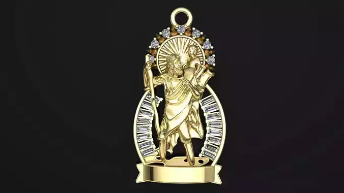 Saint holy sculpture 3D MODEL