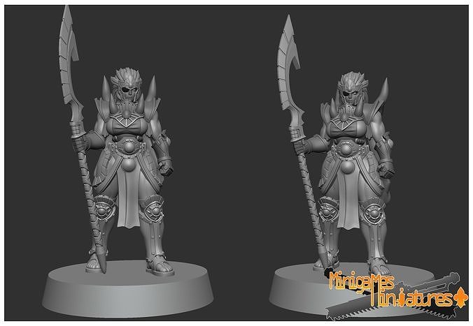 Magnus anime figurine 3D print model