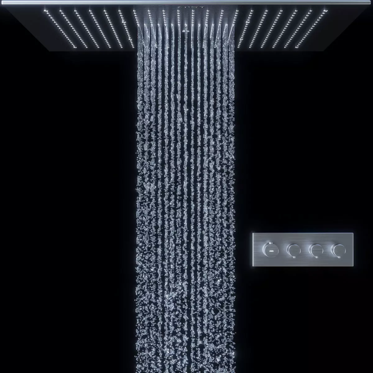 Ceiling Shower Axor 2 3D model_0