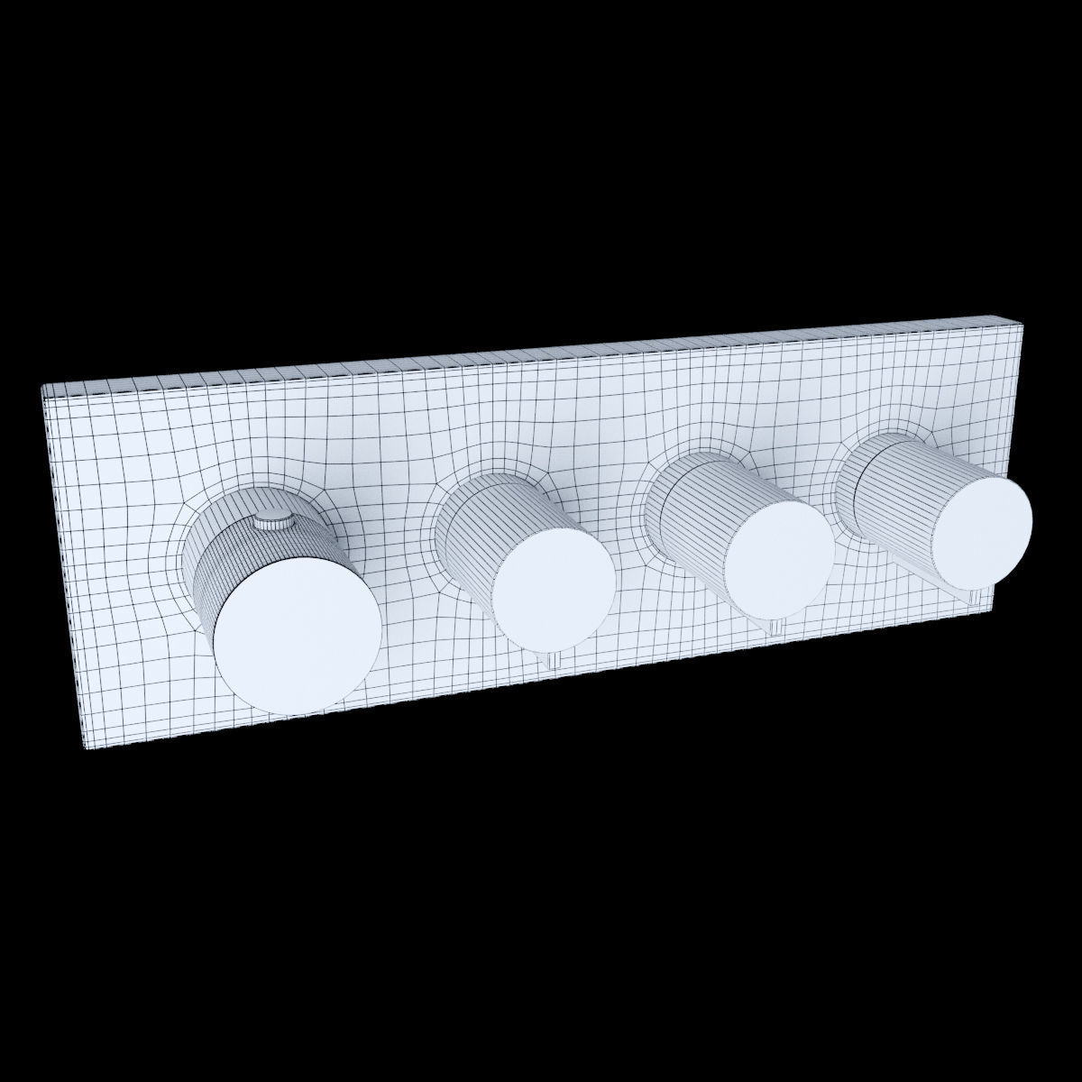 Ceiling Shower Axor 2 3D model_6