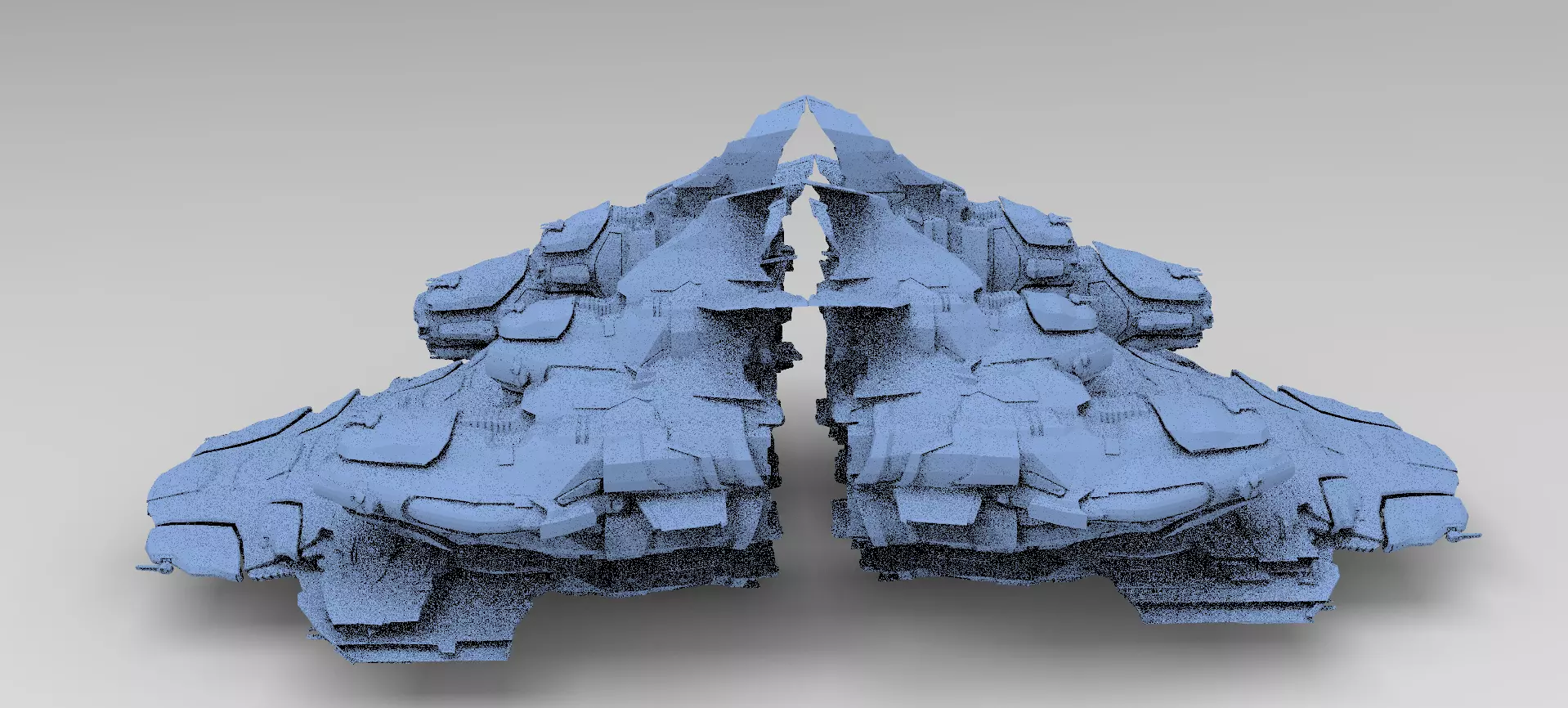 Space Roamer Mining laser Architecture 6 3D model