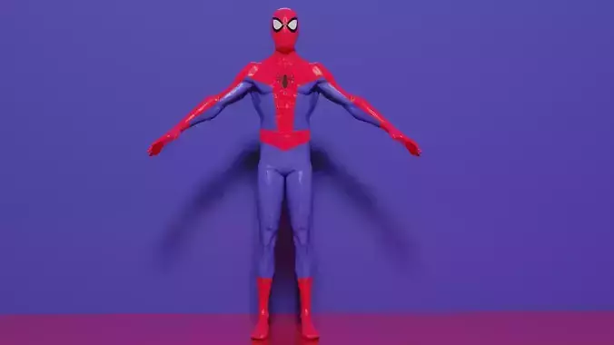 SPIDER-VERSE Spider-Man 3D model
