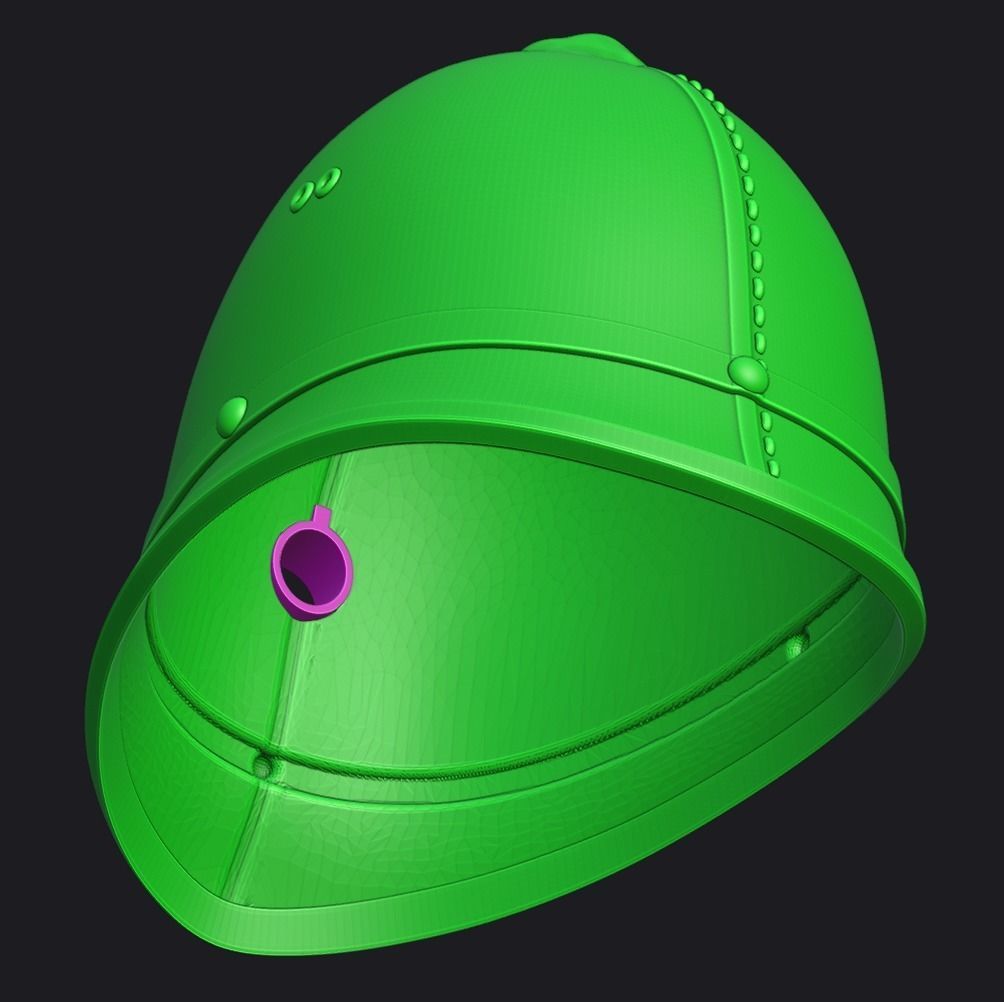 Bobby Mask and Helmet 3D print model_13