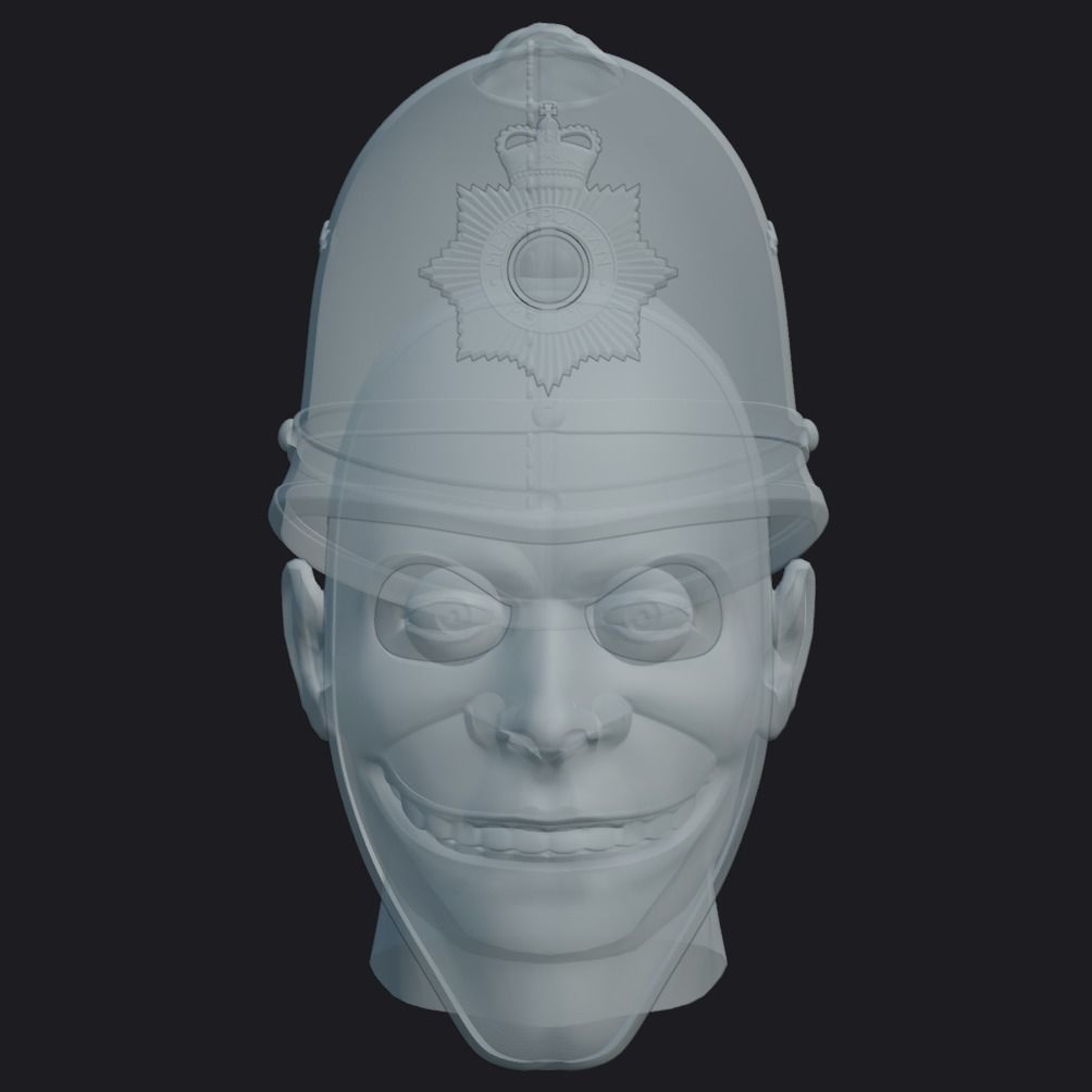 Bobby Mask and Helmet 3D print model_15