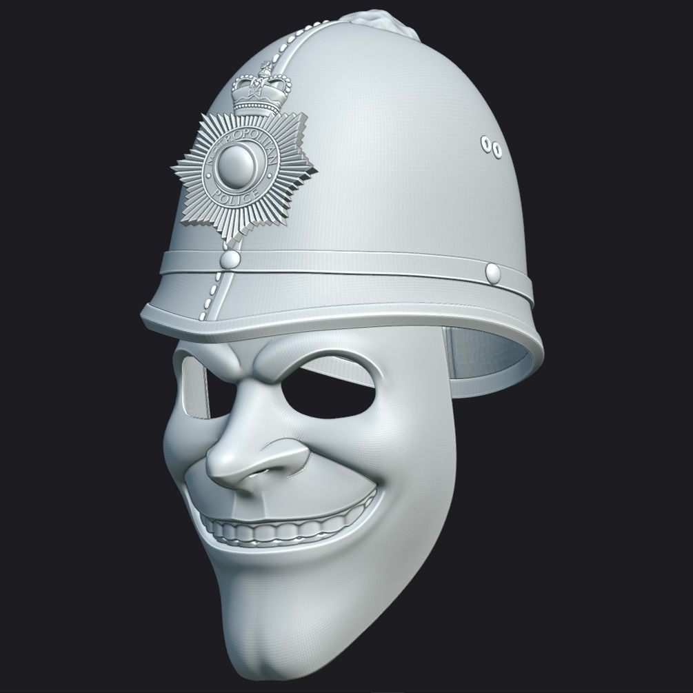 Bobby Mask and Helmet 3D print model_6