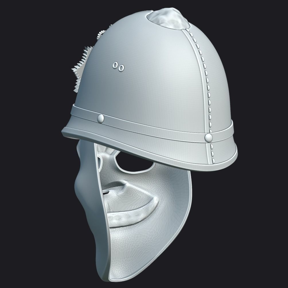 Bobby Mask and Helmet 3D print model_8