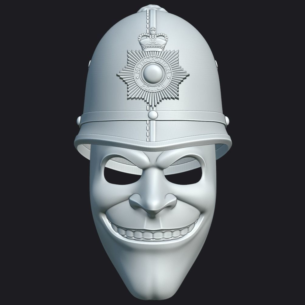 Bobby Mask and Helmet 3D print model_5