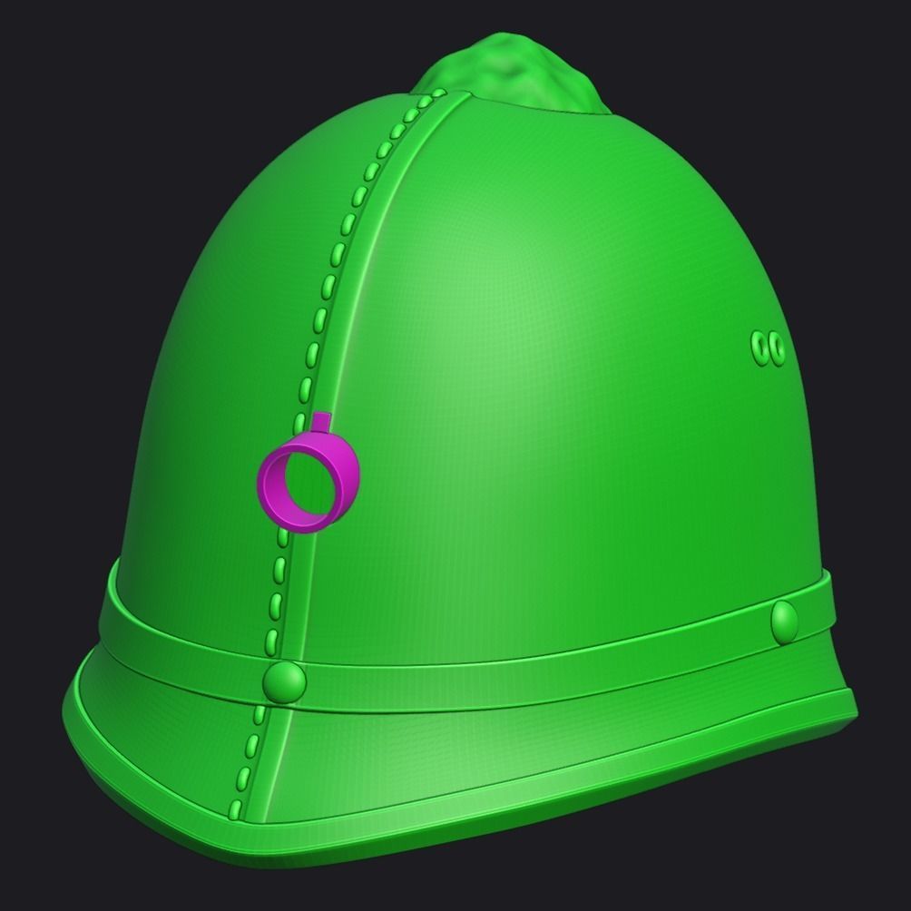 Bobby Mask and Helmet 3D print model_12