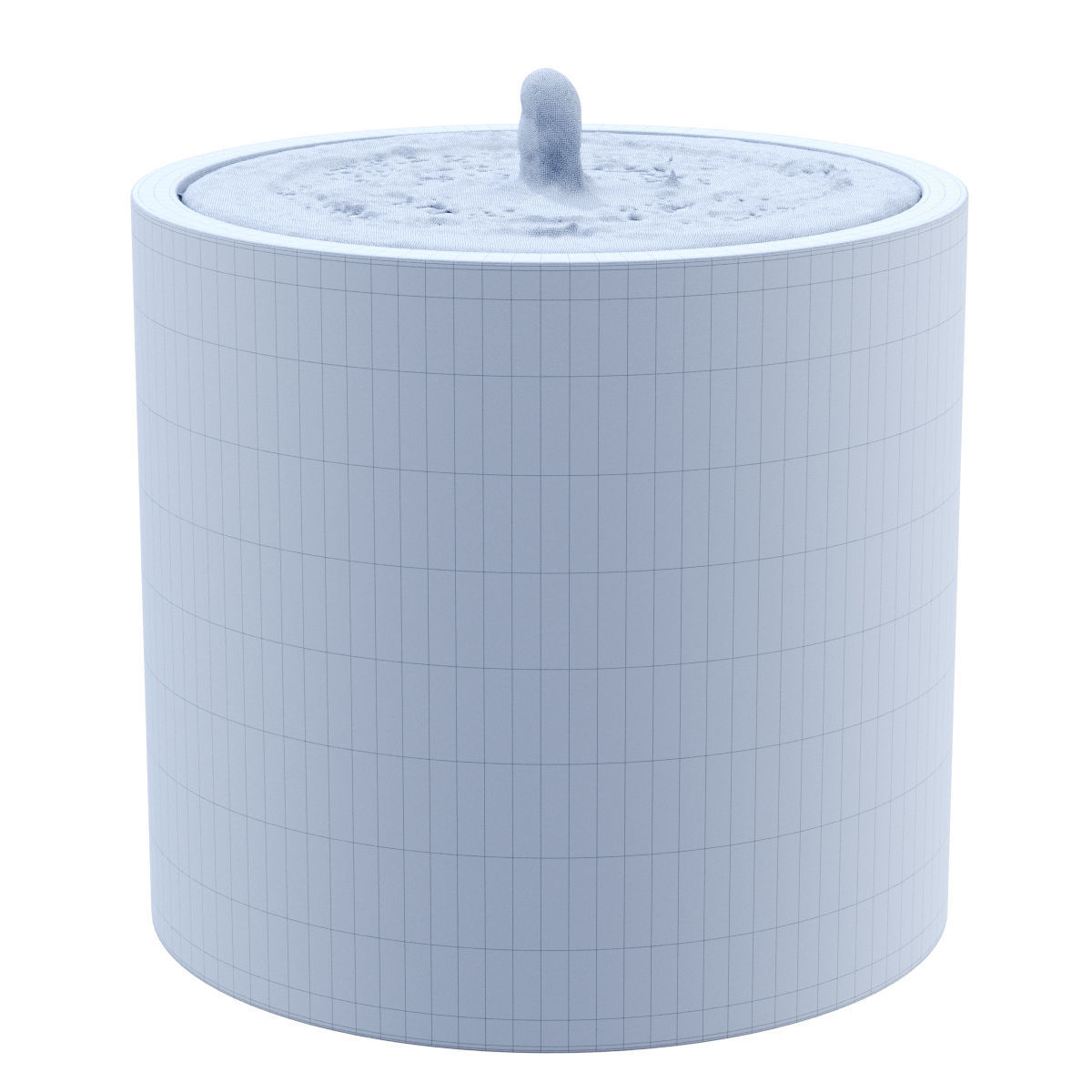 Evita Concrete Fountain 3D model_4