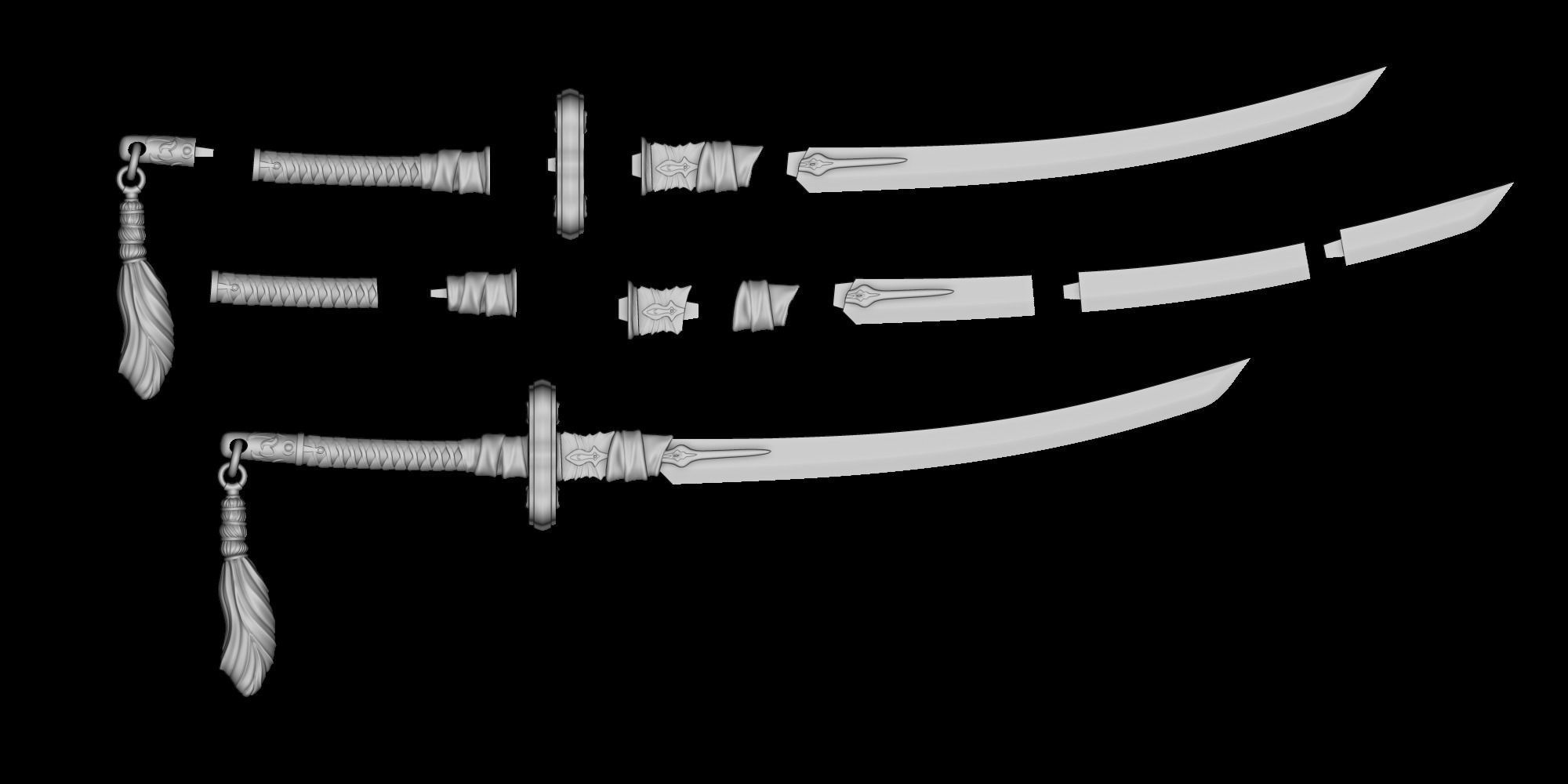 Virtuous Contract - Nier Automata 3D print model_8