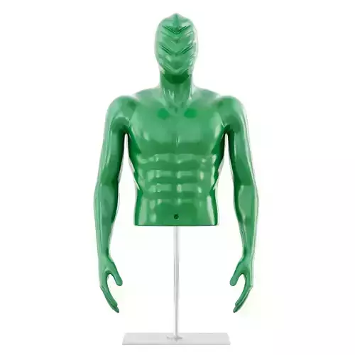 Fitness mannequin torso 169 3D model