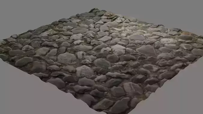 3D StonedTexture pebbles