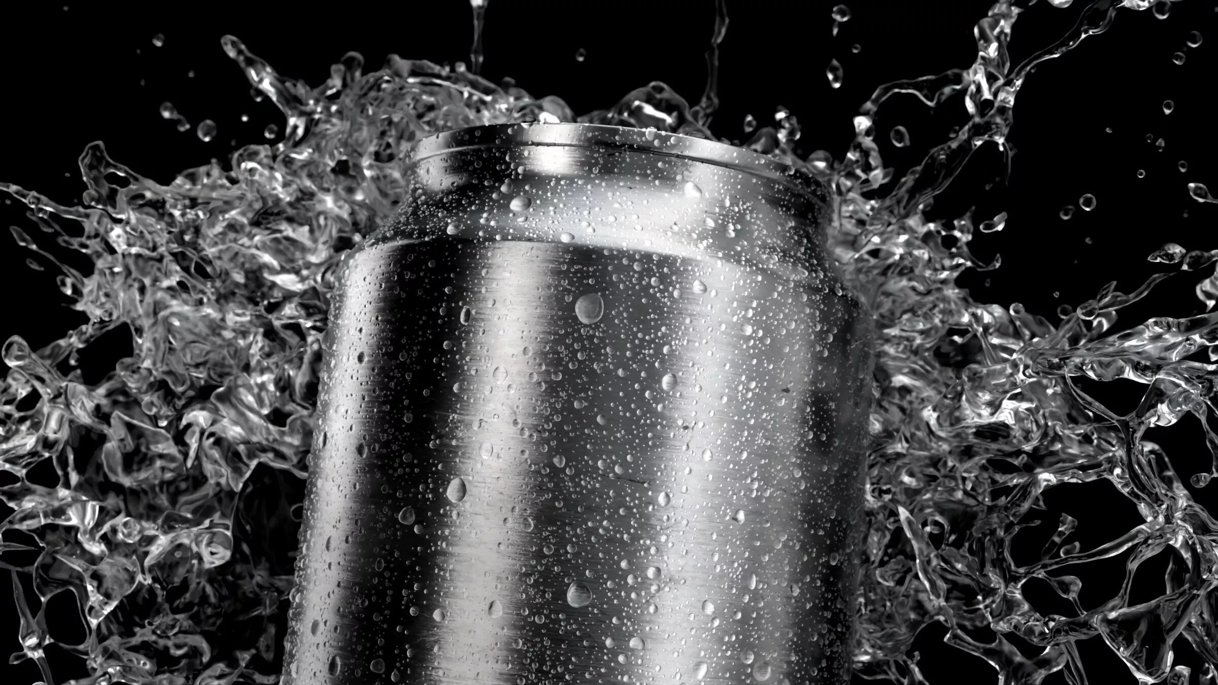 Splash Soda Animated 3D model
