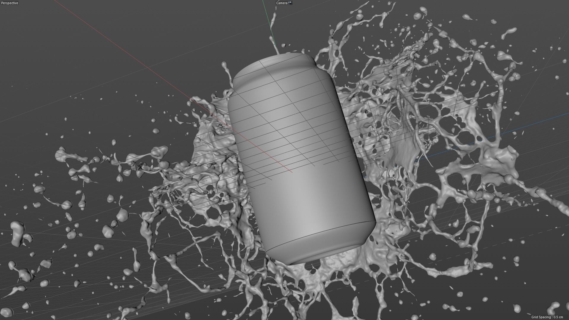 Splash Soda Animated 3D model_5