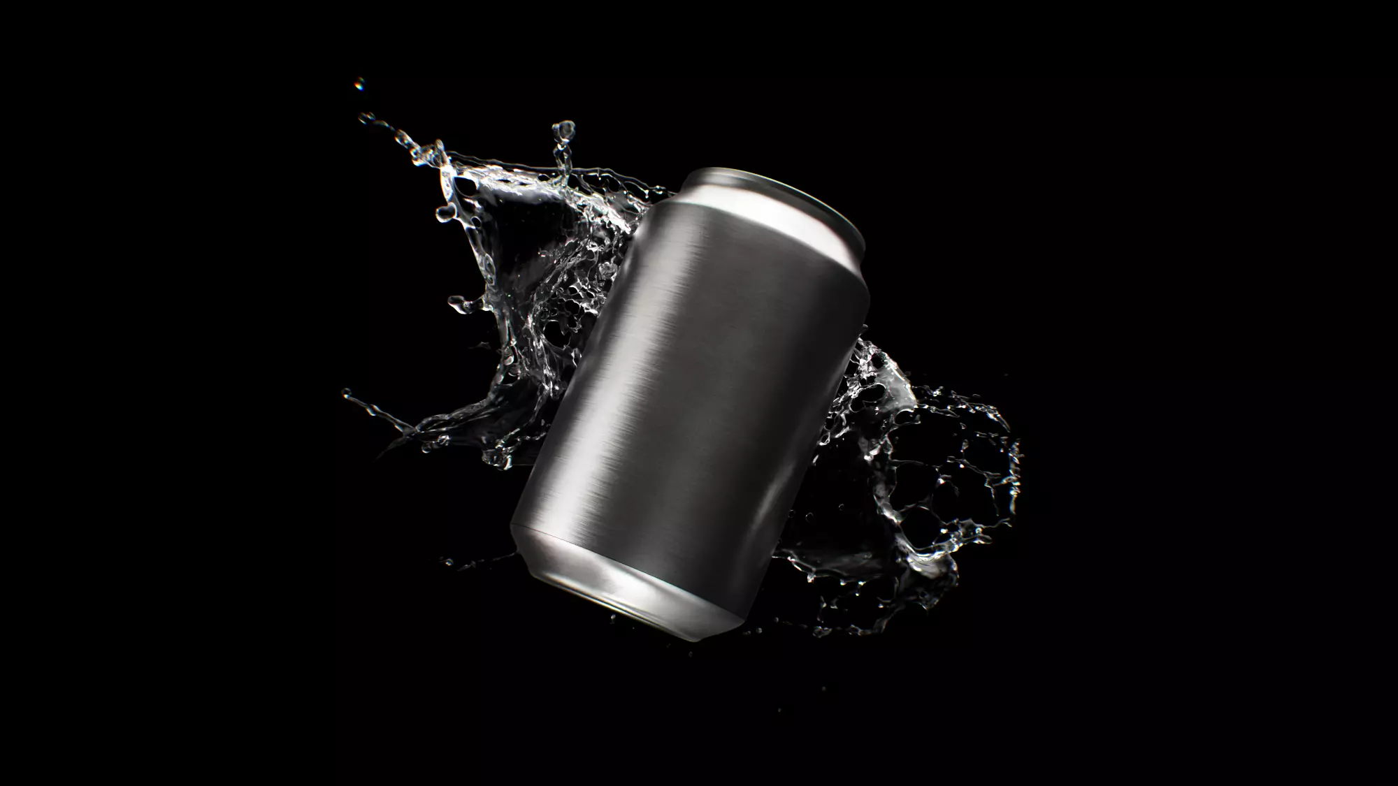 Splash Soda Animated 3D model_0