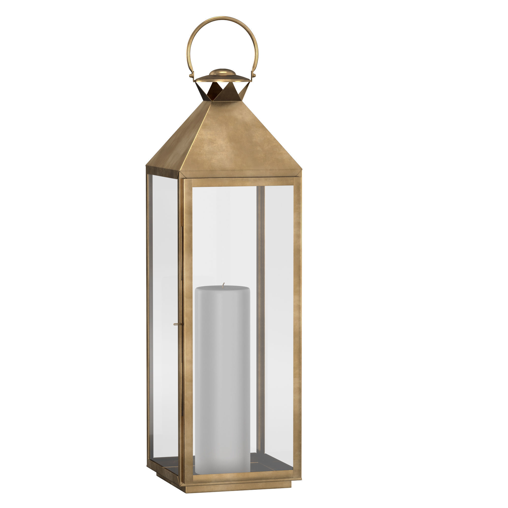 Cardiff Outdoor Lantern 3D model_1