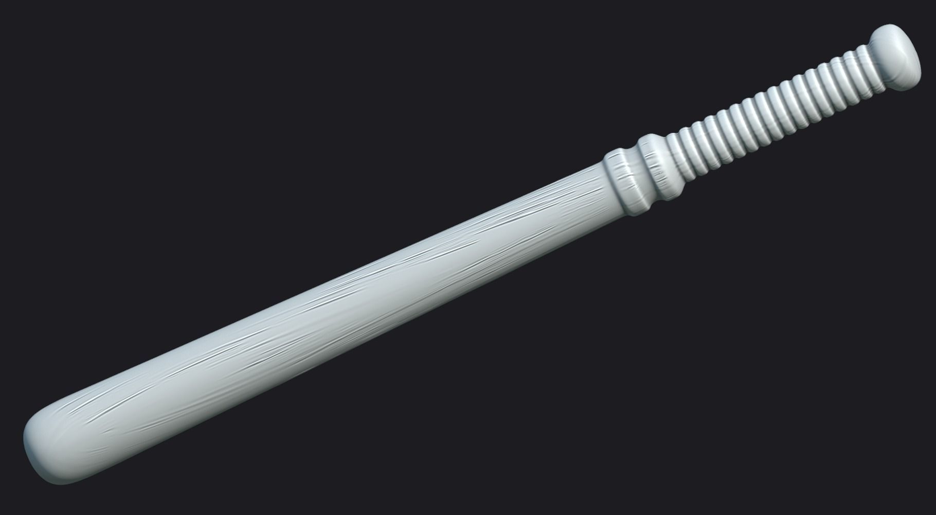 An example of a police baton Free 3D print model_1