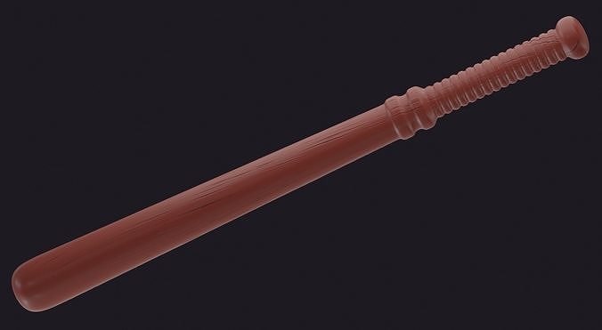 An example of a police baton Free 3D print model
