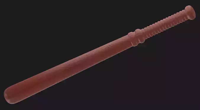 An example of a police baton Free 3D print model