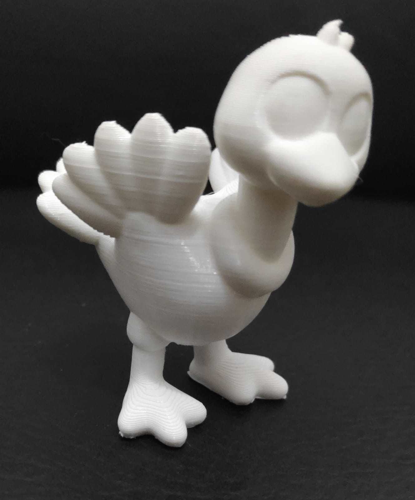 Dancing Ostrich 3D print model_11