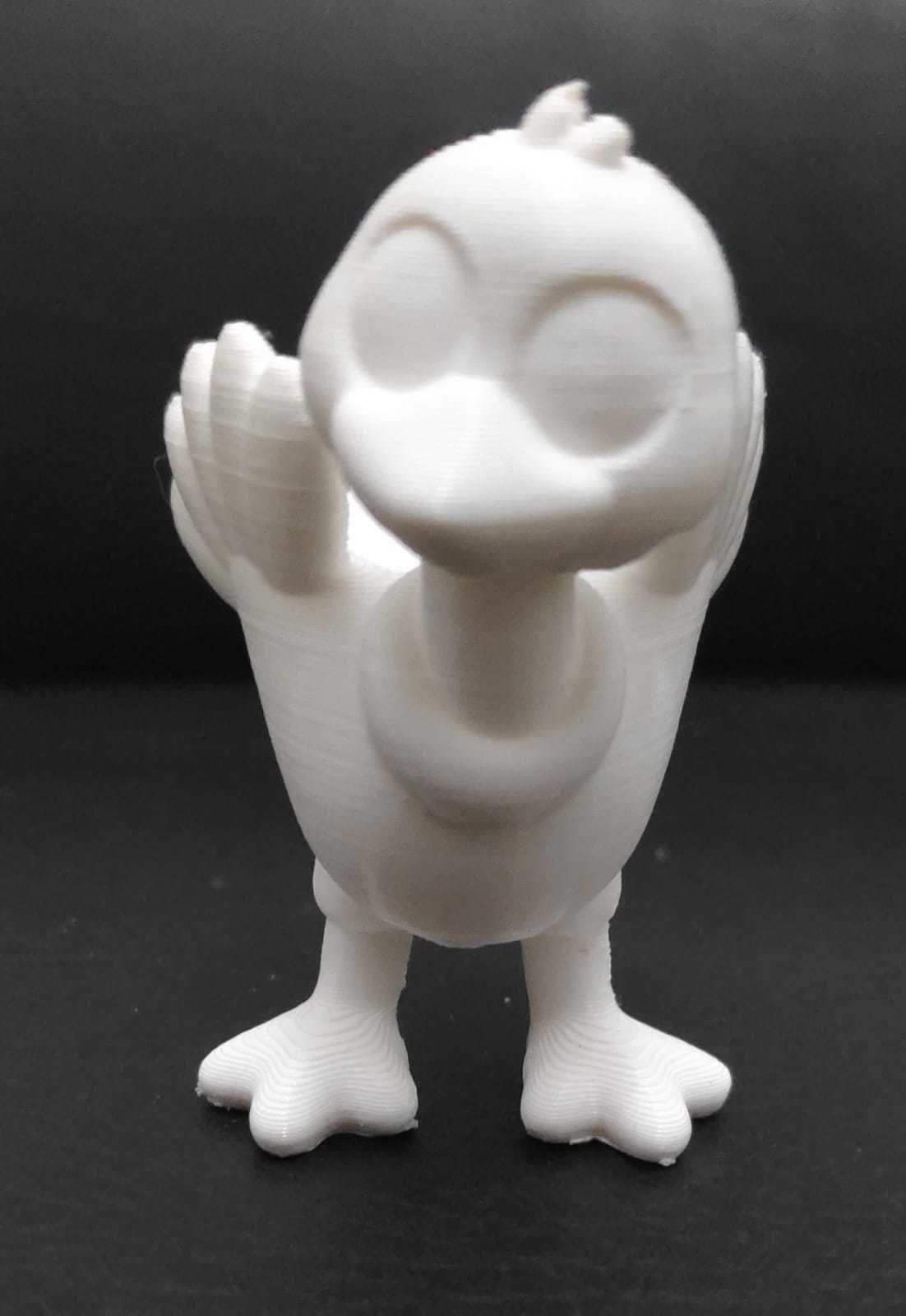 Dancing Ostrich 3D print model_12
