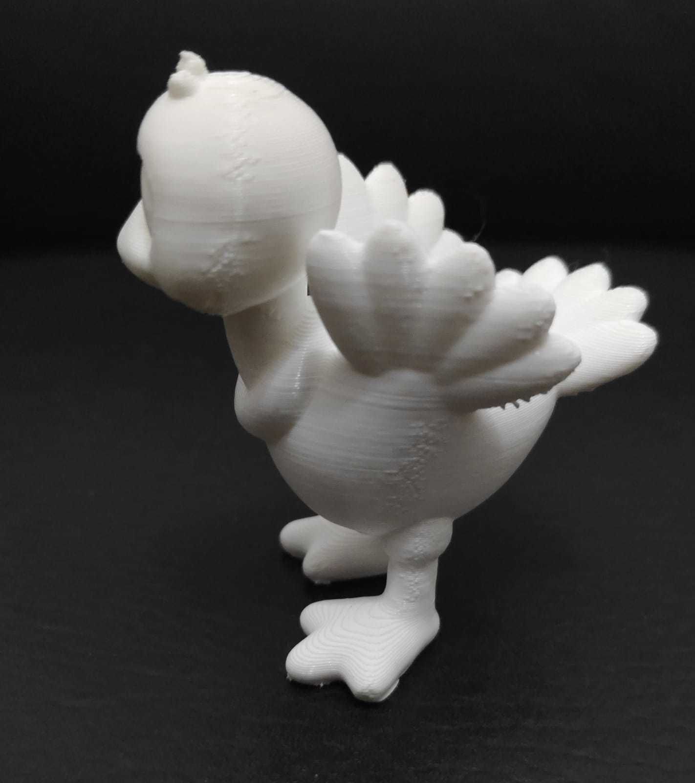 Dancing Ostrich 3D print model_9